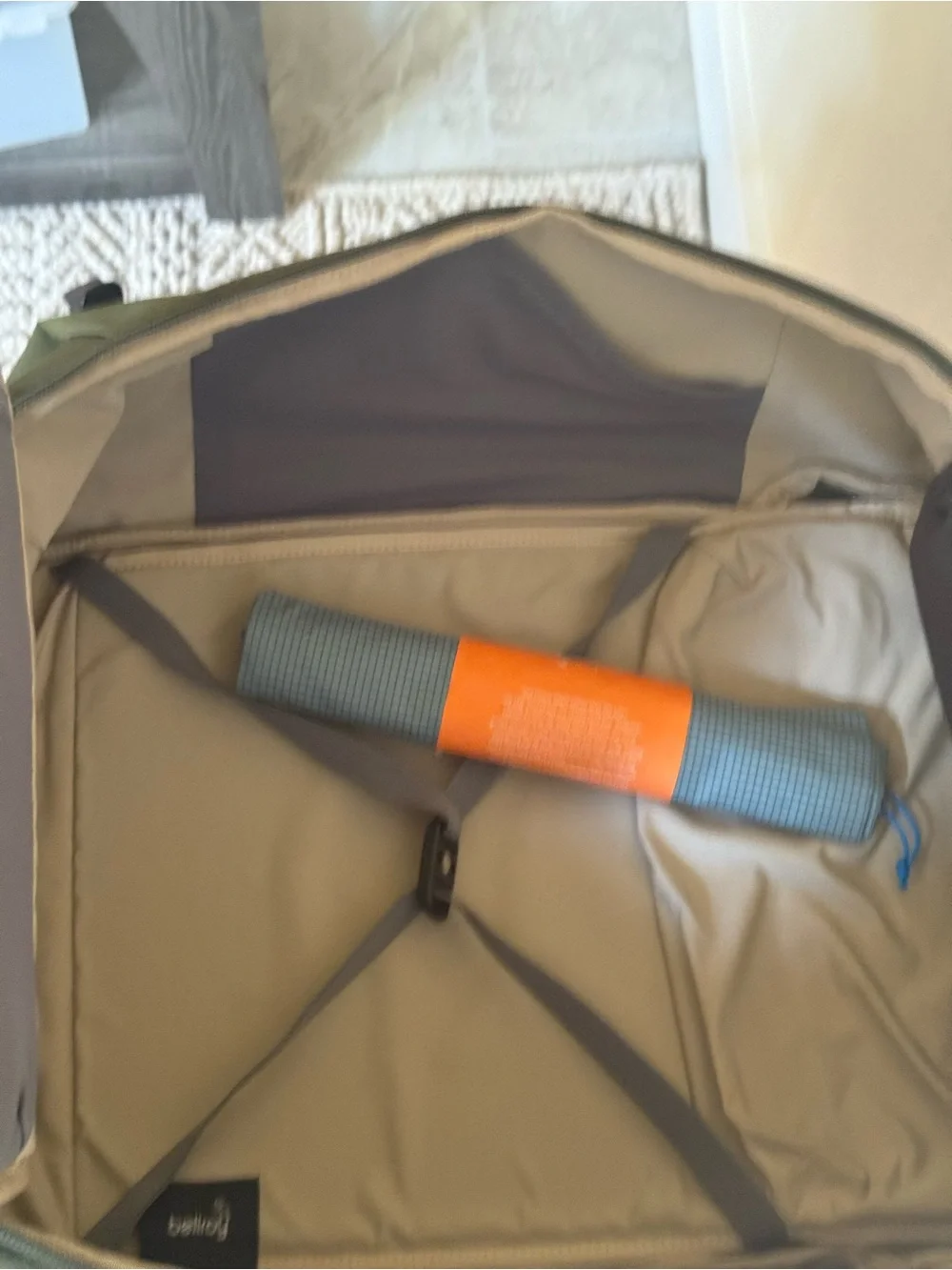 Bellroy Transit Backpack Plus 38L Ranger Green Recycled Adjustable Straps